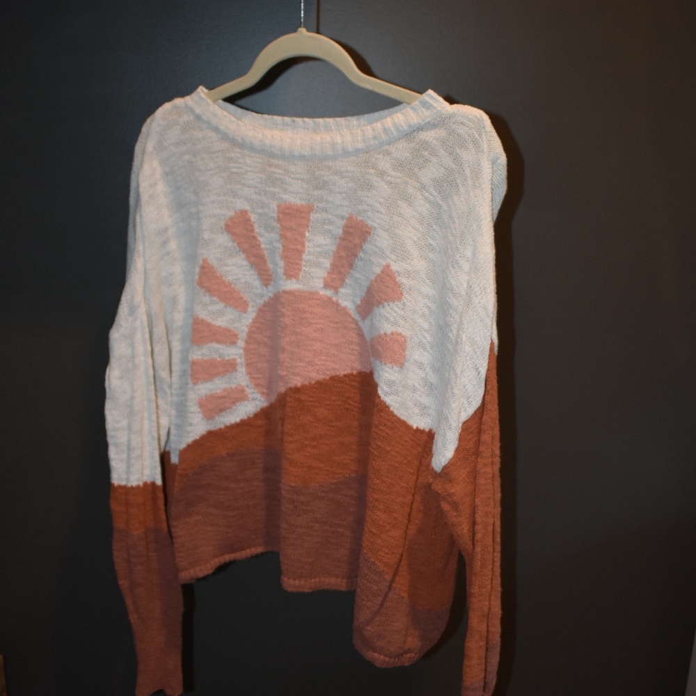 Sunrise Pattern Sweater